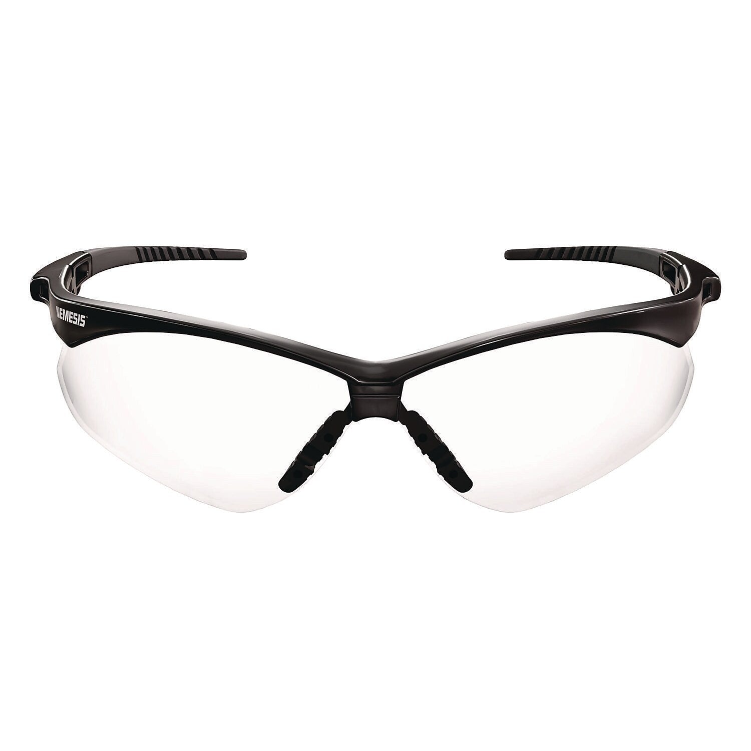 KleenGuard V30 Nemesis VL Anti-Fog Safety Glasses, Wraparound, Clear Lens, 12/Carton (55401)