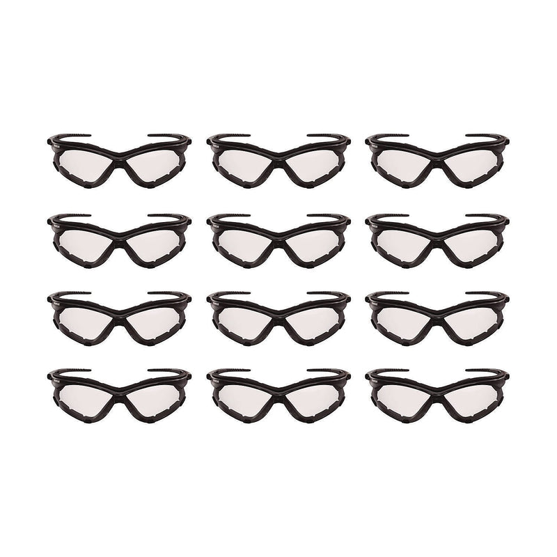 KleenGuard V30 Nemesis Foam Anti-Fog Safety Glasses, Over the Glasses/Wraparound, Clear Lens, 12/Carton (65335)