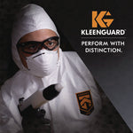 KleenGuard V30 Nemesis Foam Anti-Fog Safety Glasses, Over the Glasses/Wraparound, Clear Lens, 12/Carton (65335)