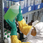 KleenGuard A70 Apron, Chemical Spray Protection, One Size, Yellow, 100/Carton (97790)