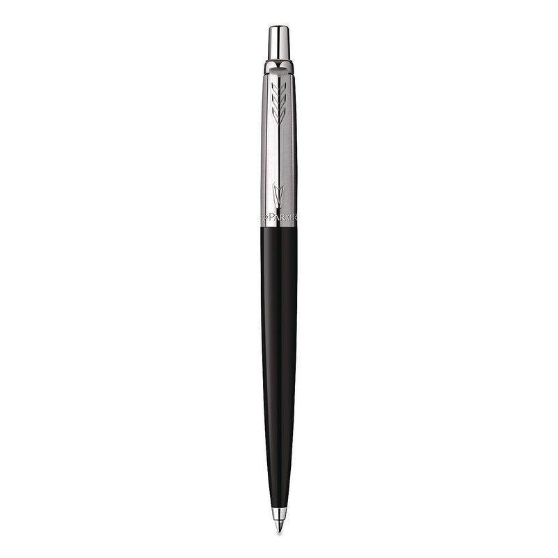Parker Jotter Retractable Ballpoint Pen, Medium Point, 0.7mm, Blue Ink (2096873)