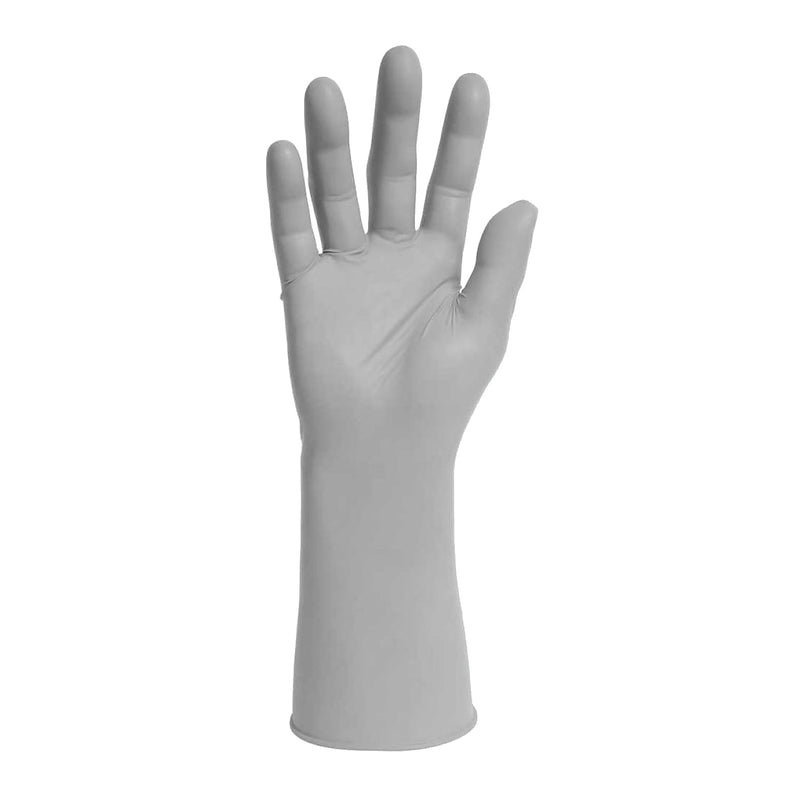 Kimtech G3 Powder Free Nitrile Industrial Gloves, Latex Free, Small, Sterling, 60 Gloves/Bag, 10 Bags/Carton (11823)