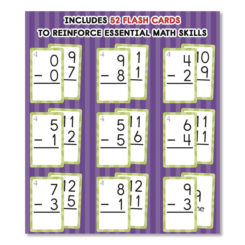 Carson-Dellosa Education Subtraction 0 to 12 Flash Cards (0769677215)