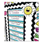Carson-Dellosa Education Rolled Scalloped Border, 2.25" x 65 Ft., Black (108472)