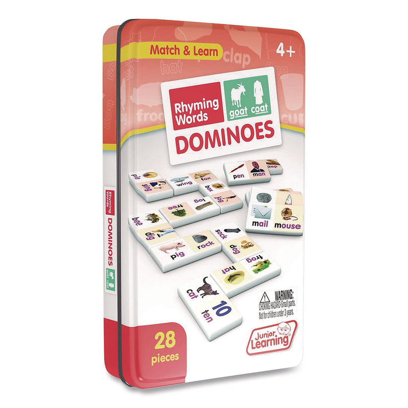Junior Learning Inc Rhyming Words Dominoes (JL490)