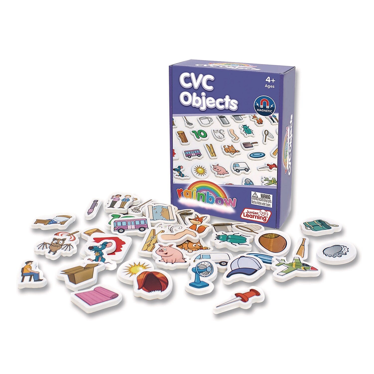 Junior Learning Inc Rainbow CVC Objects (JL641)