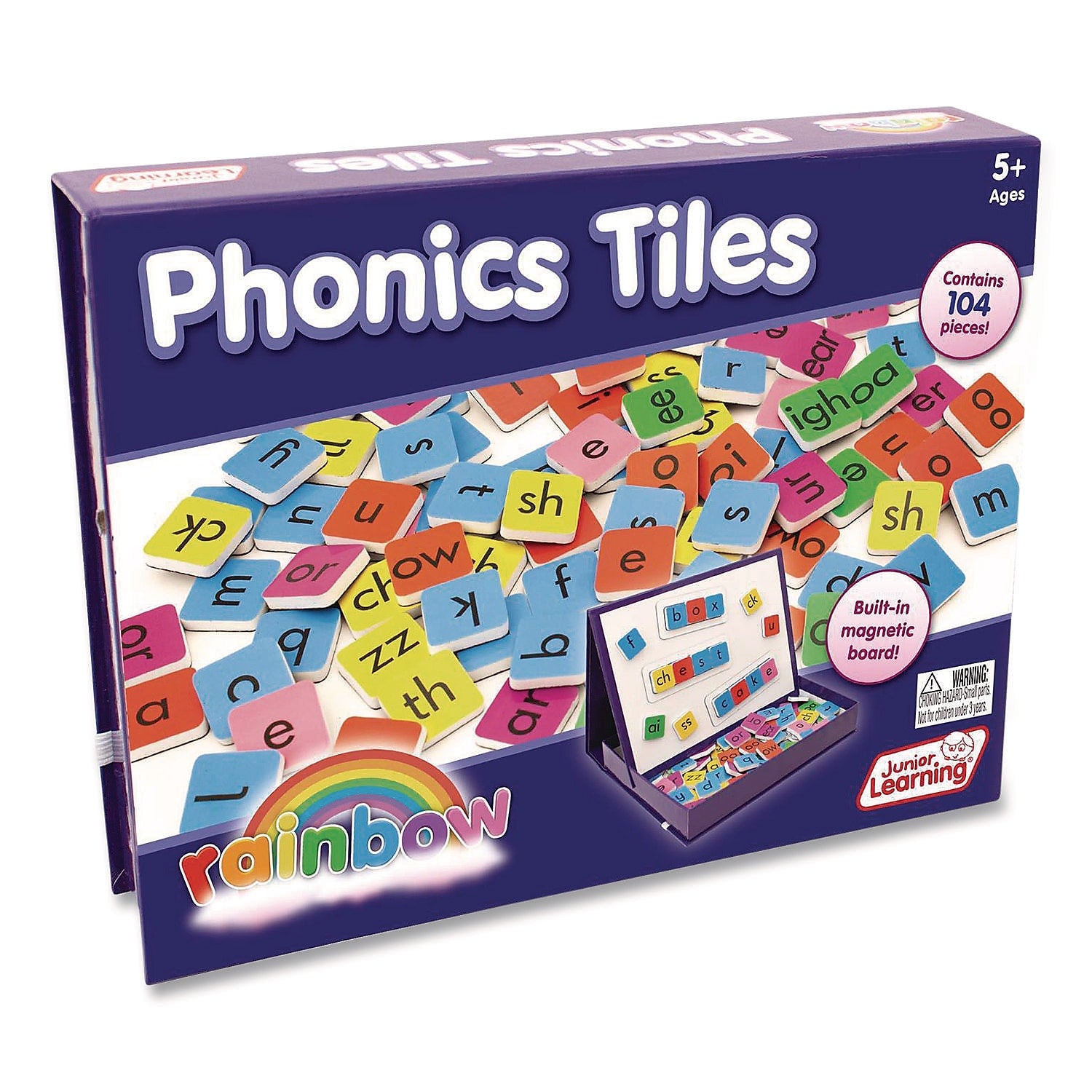 Junior Learning Inc Rainbow Phonics Tiles (JL654)