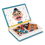 Janod Magneti'books Boy's Crazy Faces Puzzle Book (J02716)