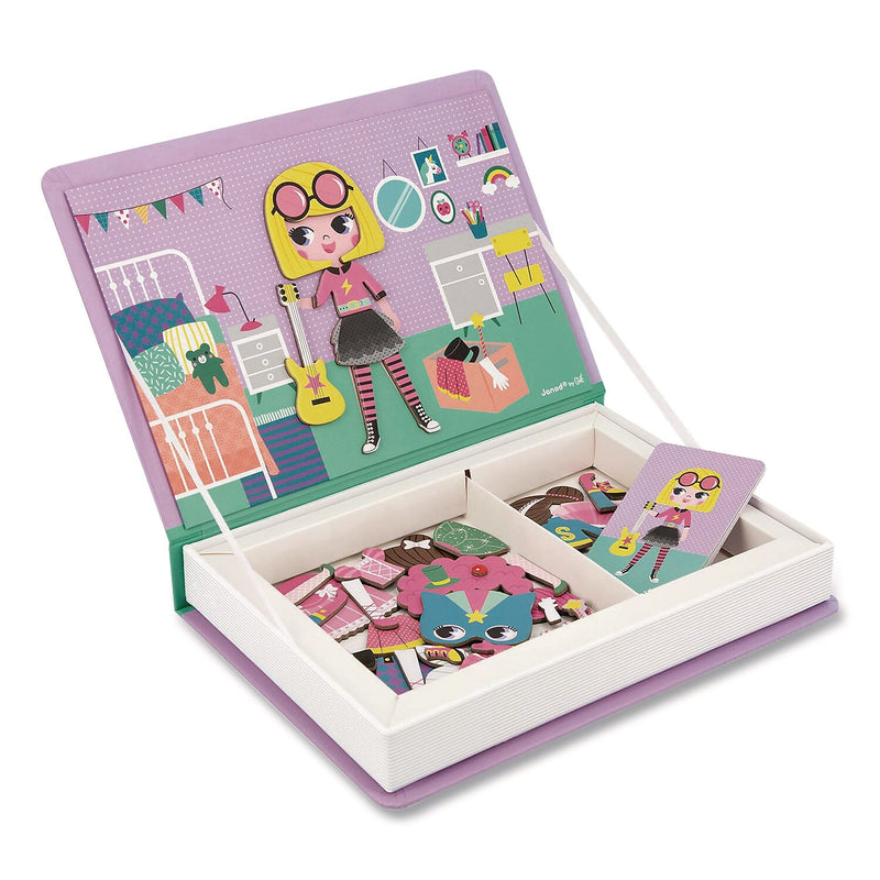 Janod Magneti'books Girl's Costumes Puzzle Book (J02718)