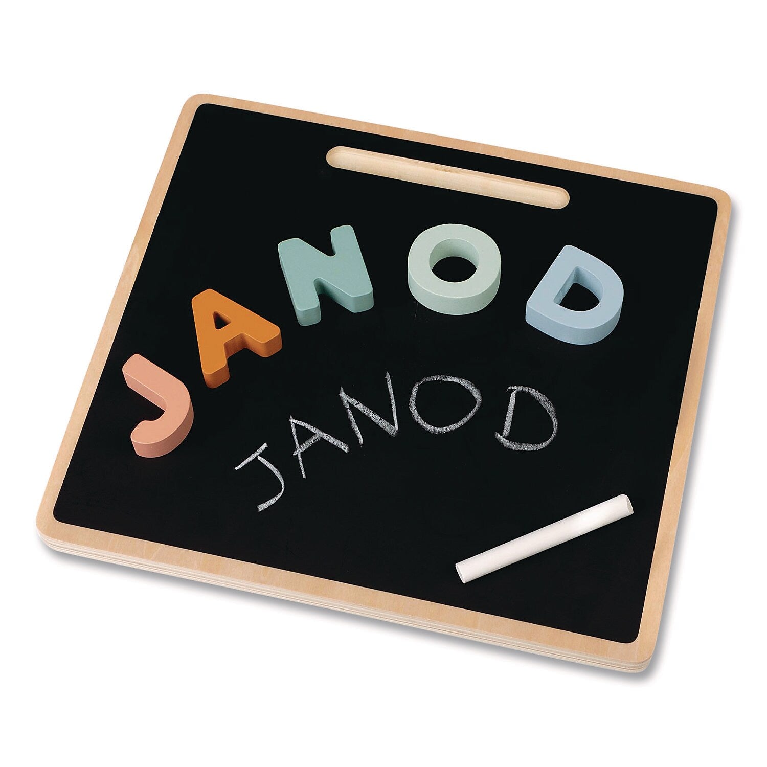 Janod Sweet Cocoon Double-Sided Chunky Alphabet Puzzle (J04412)