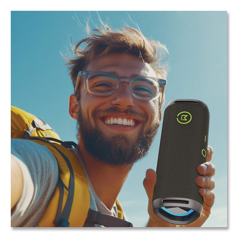 Morpheus 360 Soundstage Pro Wireless Bluetooth Speaker, Waterproof, Black (BT8850DSP)