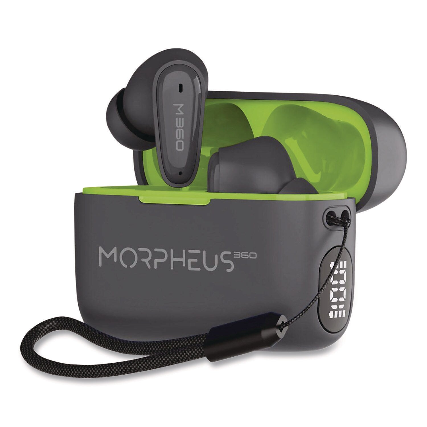 Morpheus 360 Wireless Bluetooth Earbuds, Gray (TW1800G)
