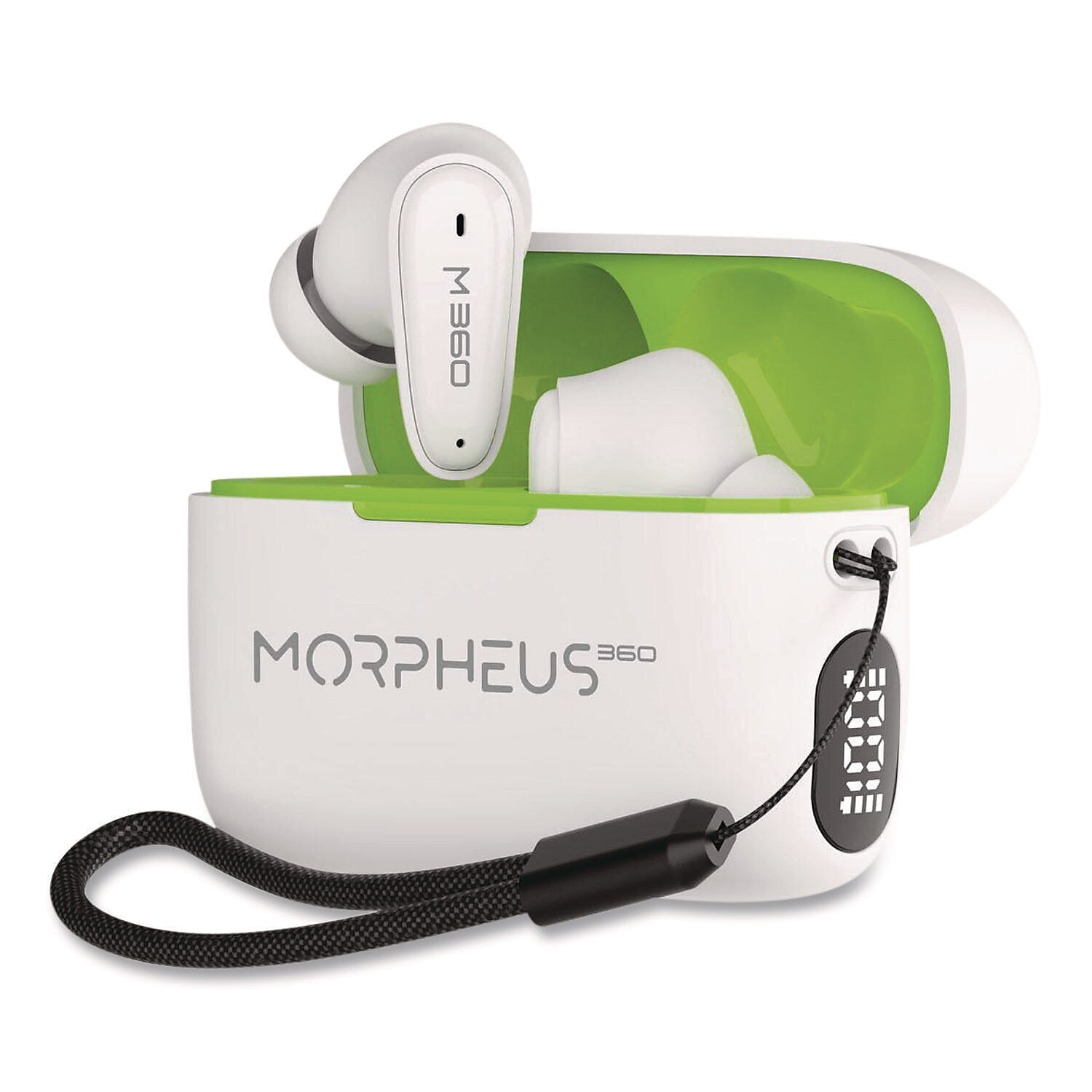 Morpheus 360 Wireless Bluetooth Earbuds, White (TW1800W)
