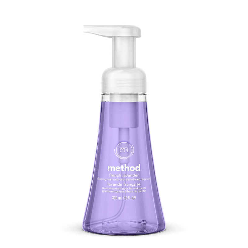 Method Foaming Hand Soap, French Lavender Scent, 10 oz., 6/Carton (383154CT)