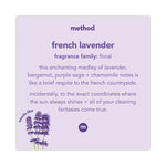 Method Foaming Hand Soap, French Lavender Scent, 10 oz. (383154)