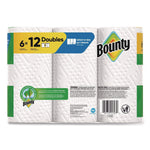 Bounty Select-a-Size Double Paper Towels, 2-Ply, 75 Sheets/Roll, 6 Rolls/Carton (80799709)