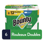 Bounty Select-a-Size Double Paper Towels, 2-Ply, 75 Sheets/Roll, 6 Rolls/Carton (80799709)
