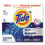 Tide Plus Bleach HE Powder Laundry Detergent, Original Scent, 80 Loads, 129 oz. (80811551)