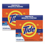 Tide HE Powder Laundry Detergent, Original Scent, 80 Loads, 129 oz., 2/Carton (80811557)