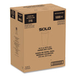 SOLO ProPlanet Paper Hot Cups, 16 oz., White/Blue, 1000/Carton (316RC-PLANET)