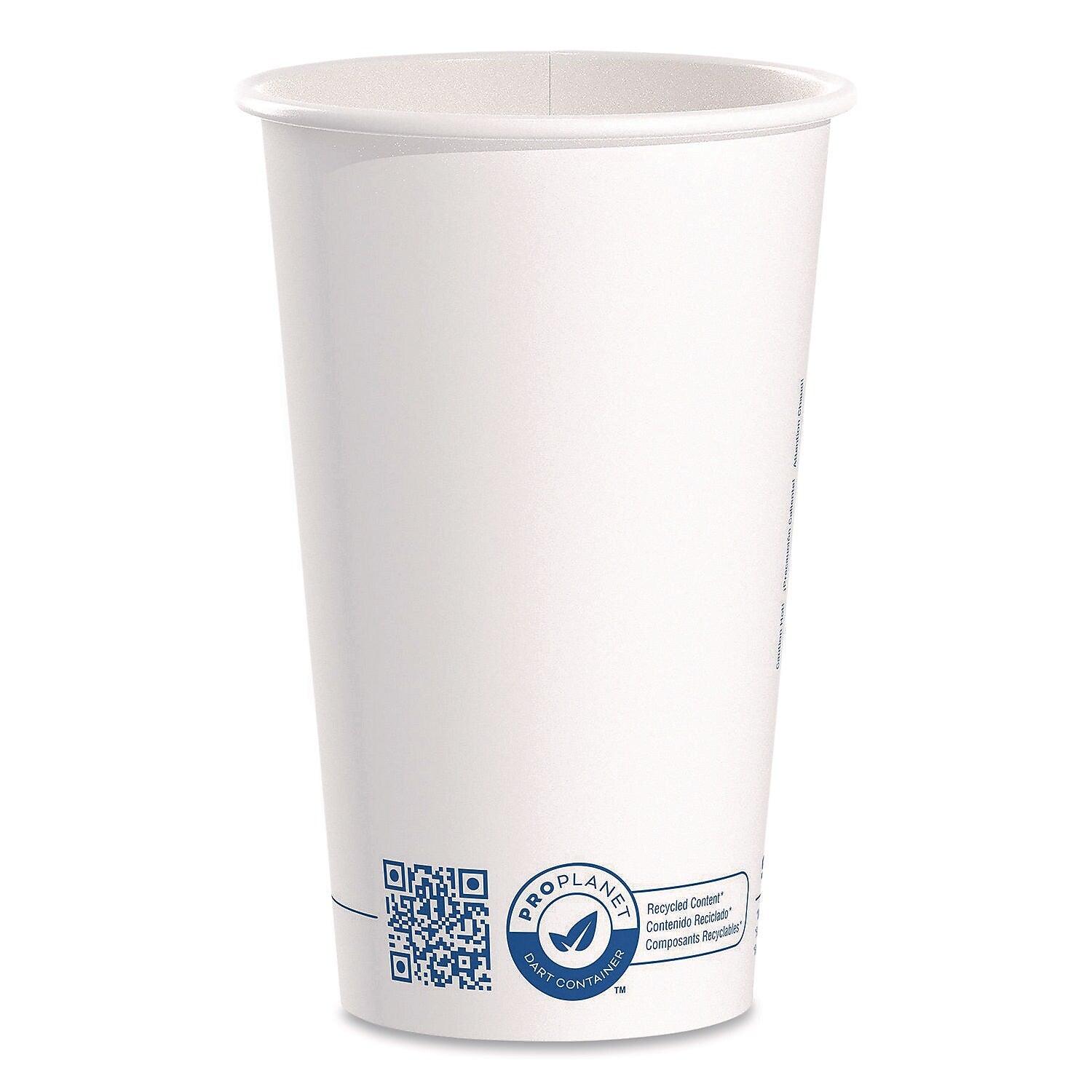SOLO ProPlanet Paper Hot Cups, 16 oz., White/Blue, 1000/Carton (316RC-PLANET)
