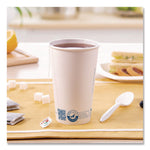 SOLO ProPlanet Paper Hot Cups, 16 oz., White/Blue, 1000/Carton (316RC-PLANET)