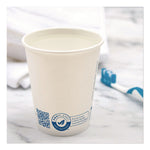 SOLO ProPlanet Paper Hot Cups, 10 oz., White/Blue, 1000/Carton (370RC-PLANET)
