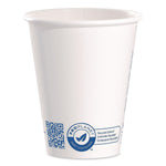 SOLO ProPlanet Paper Hot Cups, 8 oz., White/Blue, 1000/Carton (378RC-PLANET)