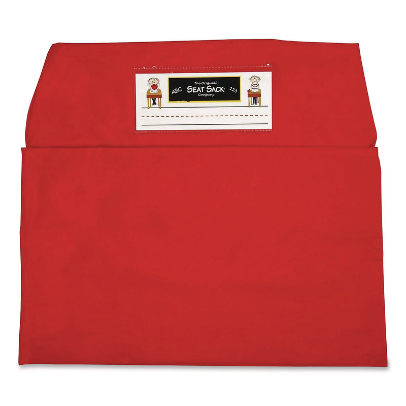 Victor Elastic-Back Fabric Seat Storage x 11" x 15.5", Red (SSK10101)