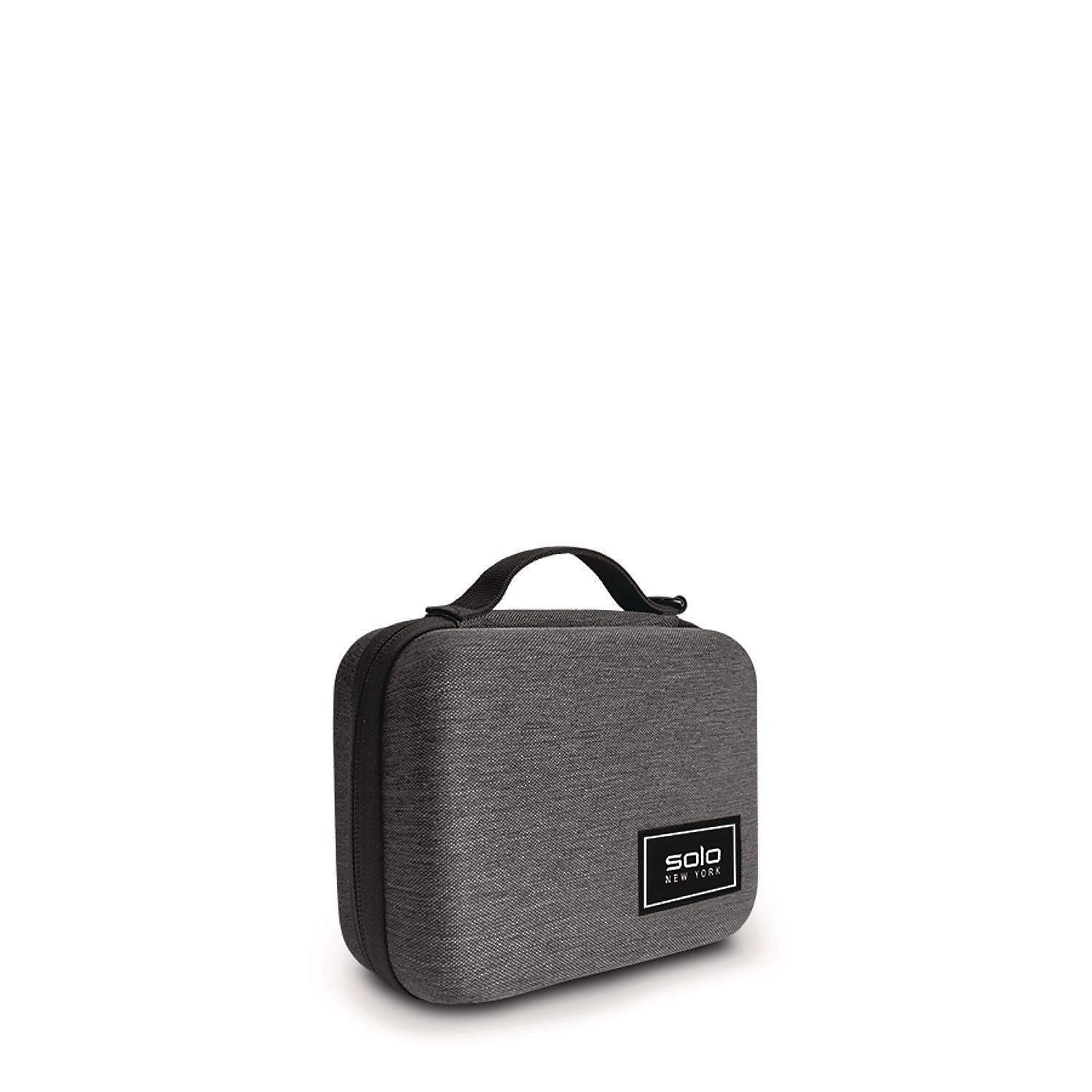 Solo Stone Polyester Molded Tech Accessories Case, Gray (UBN294410)