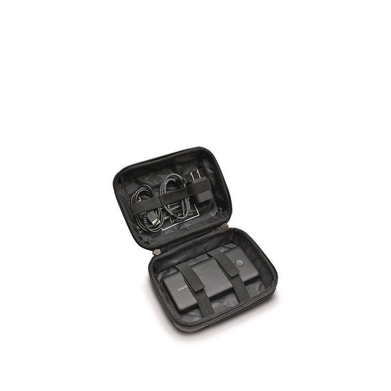 Solo Stone Polyester Molded Tech Accessories Case, Gray (UBN294410)