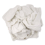 HOSPECO Cotton Knit Cleaning Towels, 18" x 15", White, 25 lbs./Carton (55525)