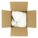 HOSPECO Cotton Knit Cleaning Towels, 18" x 15", White, 25 lbs./Carton (55525)