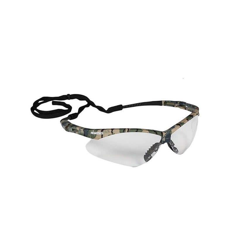 KleenGuard Nemesis Anti-Fog Safety Glasses, Wraparound, Clear Lens (22608)