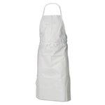 KleenGuard A40 Apron, Liquid & Particle Protection, Film Laminate, 28" x 40", White, 100/Carton (KCC 44481)