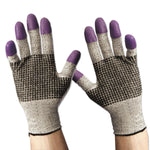 KleenGuard G60 Nitrile Coated Cut Protection Gloves, XL, A3 Cut Level, Black/White, 12 Pairs/Carton (KCC 97433)