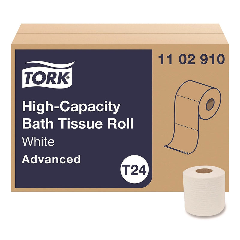 Tork Advanced Toilet Paper, 1-Ply, White, 2000 Sheets/Roll, 36 Rolls/Carton (1102910)