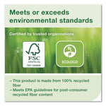 Tork Advanced Toilet Paper, 1-Ply, White, 2000 Sheets/Roll, 36 Rolls/Carton (1102910)