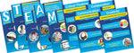 Barker Creek STEM/STEAM Poster Set 19" x 13 3/8" 21st Century 4-C Skills, 9/Set (BC1889)