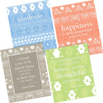 Barker Creek Thoughtfulness Art Print Set, 8" x 10", Multi-Design, 4 per set (BC3105)