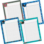 Barker Creek Sea & Sky Incentive Chart Set, 17" x 22", Multicolored, 4/Set (500)