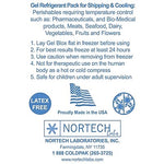 Gel Blox Cold Pack, 10 oz., 6" x 6", 24/Box (GB6624)