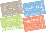 Barker Creek Celebrate Thoughtfulness Recognition Awards & Bookmarks Set, 8.5 x 5.5”, Multicolored, 120/Set (BC3866)