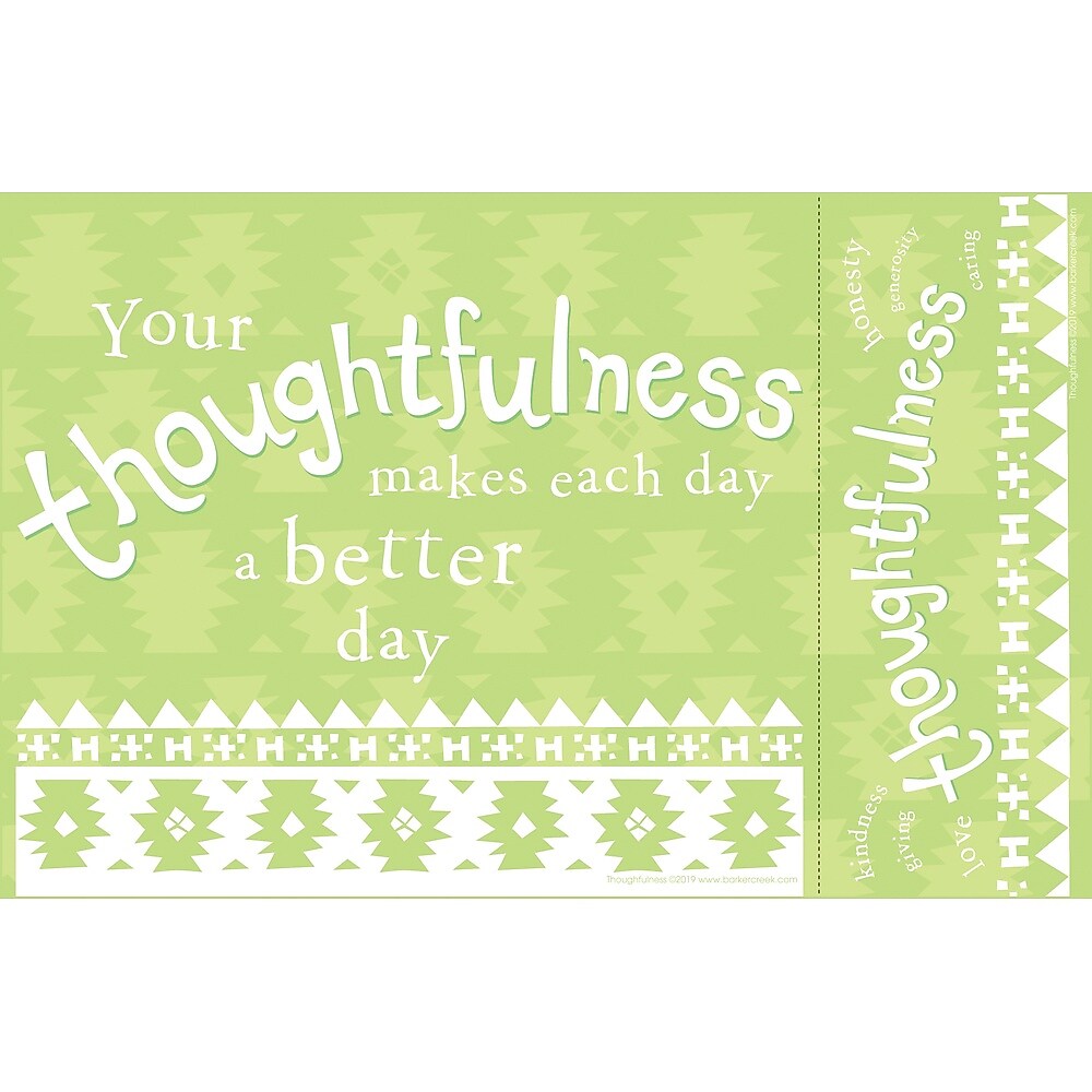 Barker Creek Thoughtfulness Awards & Bookmarks Set, 8.5" x 5.5”, Multicolored, 30/Pack (BC433)