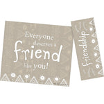 Barker Creek Friendship Awards & Bookmarks Set, 8.5" x 5.5”, Multicolored, 30/Pack (BC434)