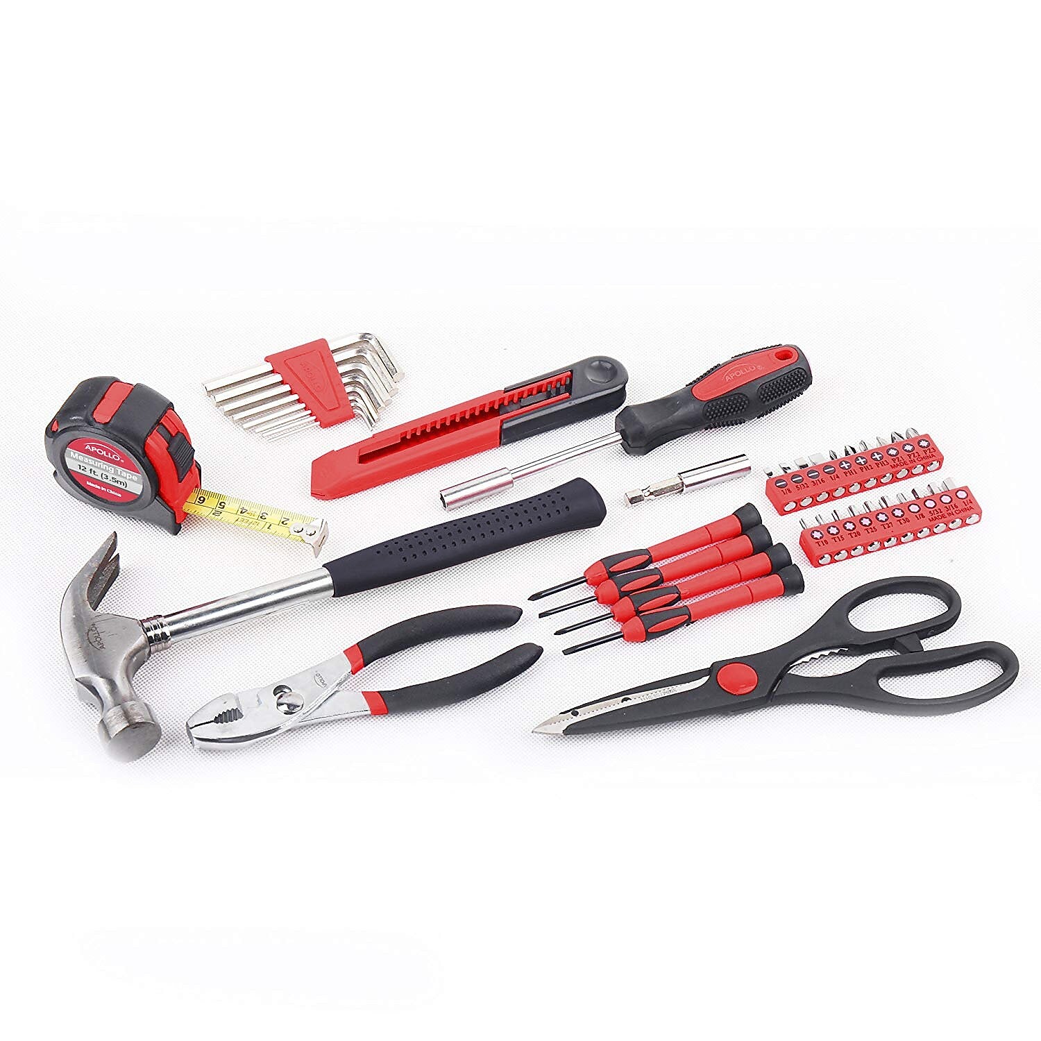 Apollo Tools General Tool Set, 39 Pieces (DT9706)