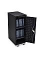Luxor 12 Laptop  Chromebook Compact Charging Cart, Black (LLTP12-B)