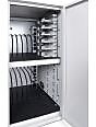 Luxor 12 Tablet Vertical Wall Charging Box, Gray (LLTMWV12-G)