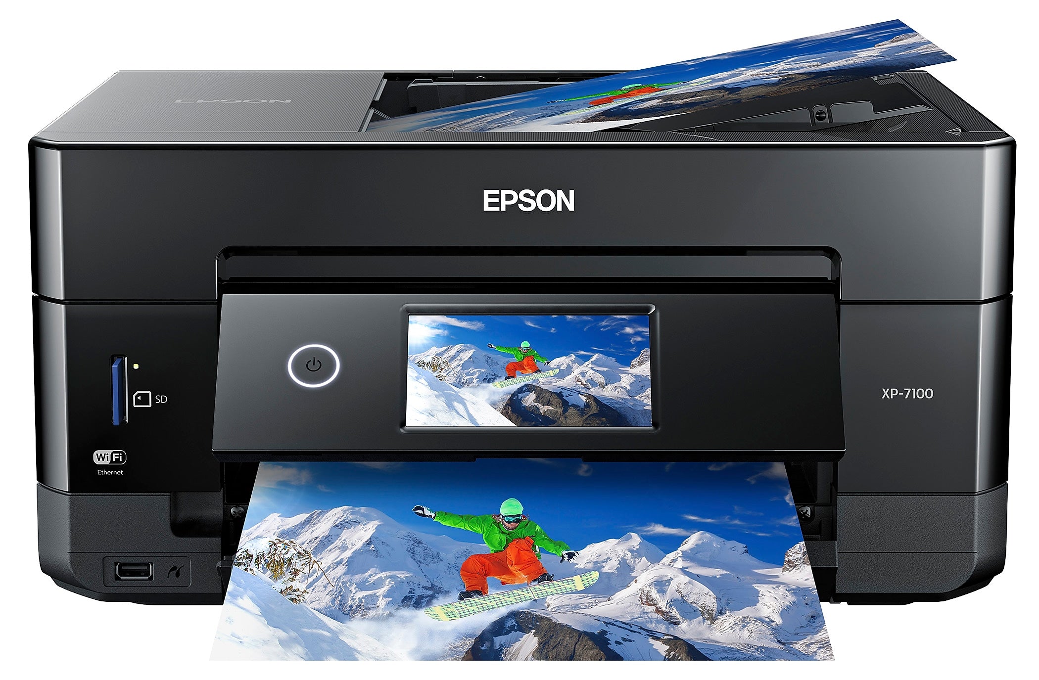 Epson Expression Premium XP-7100 Wireless Color Inkjet Printer, All-In-One, Print, Scan, Copy (9472519)