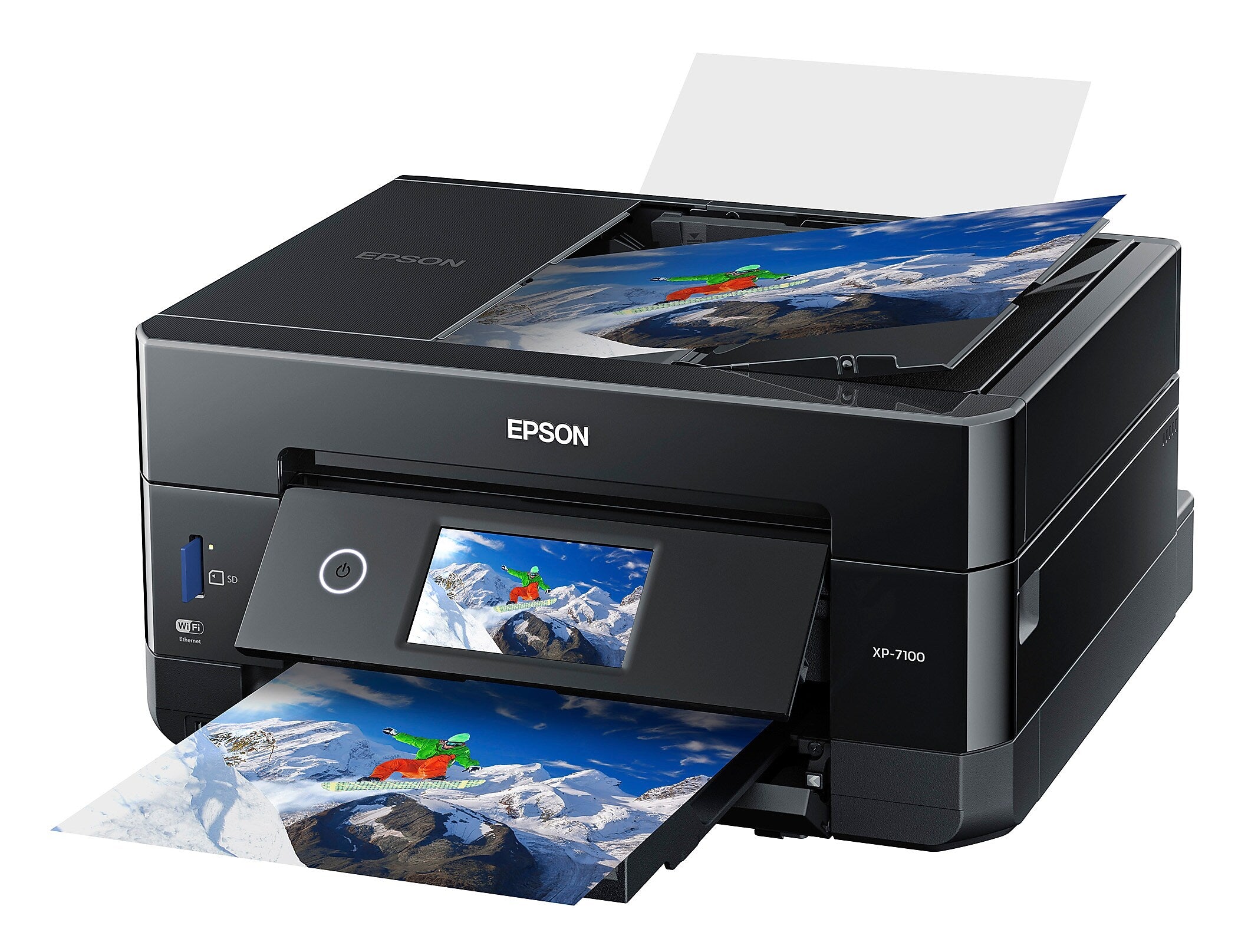 Epson Expression Premium XP-7100 Wireless Color Inkjet Printer, All-In-One, Print, Scan, Copy (9472519)